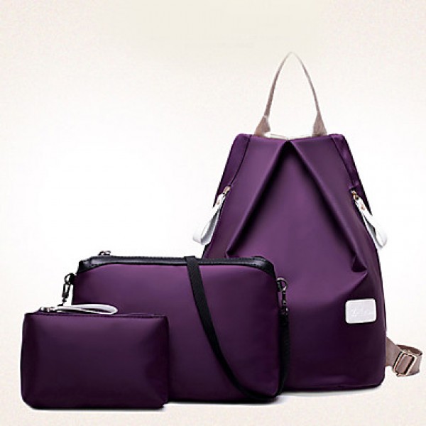 Women Nylon Casual / Outdoor Backpack / Travel Bag / Bag Sets