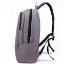   Authentic Unisex Nylon Sports Casual Backpack Outdoor Shoulder Bag Laptop Backpack-Color Light Grey  